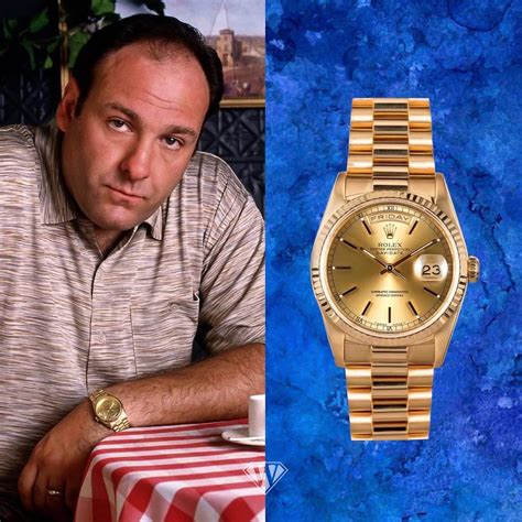 rolex day date tony soprano|tony soprano watches.